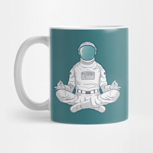 Meditating Astronaut Mug